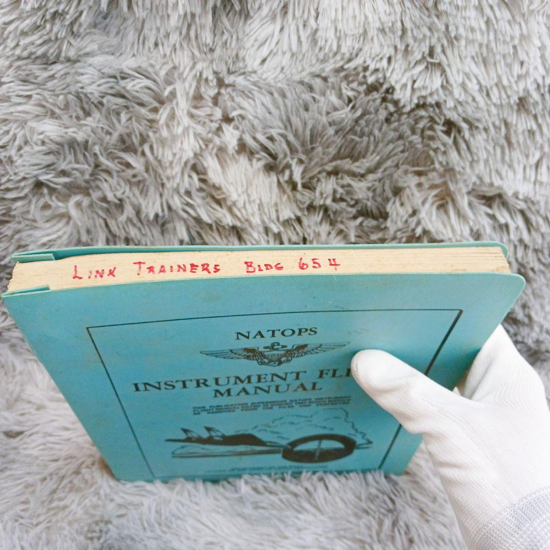 n*1様 ❤貴重品❤ベトナム時代✨NATOPS 計器飛行マニュアル✨アメリカ海軍