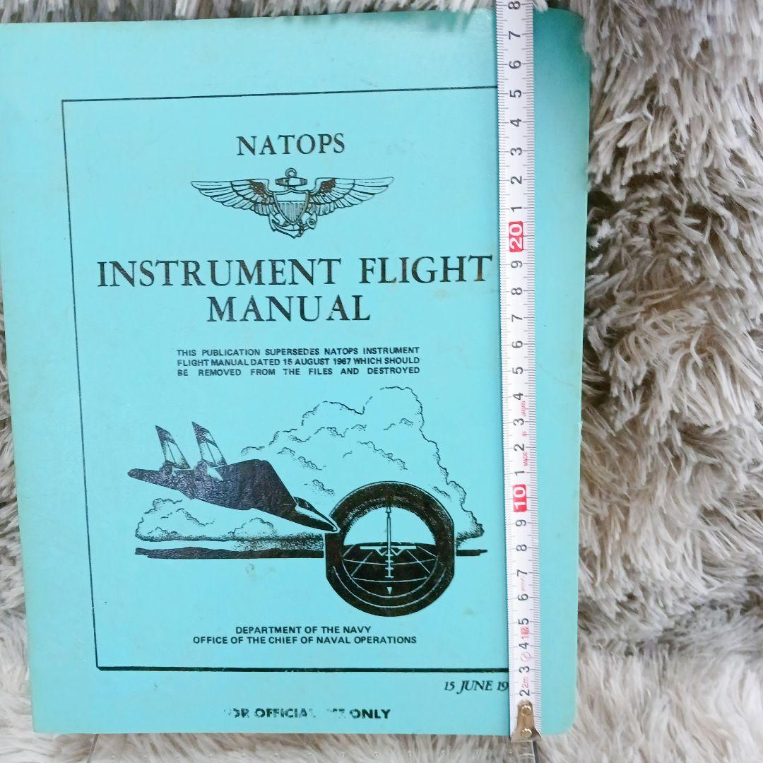 n*1様 ❤貴重品❤ベトナム時代✨NATOPS 計器飛行マニュアル✨アメリカ海軍