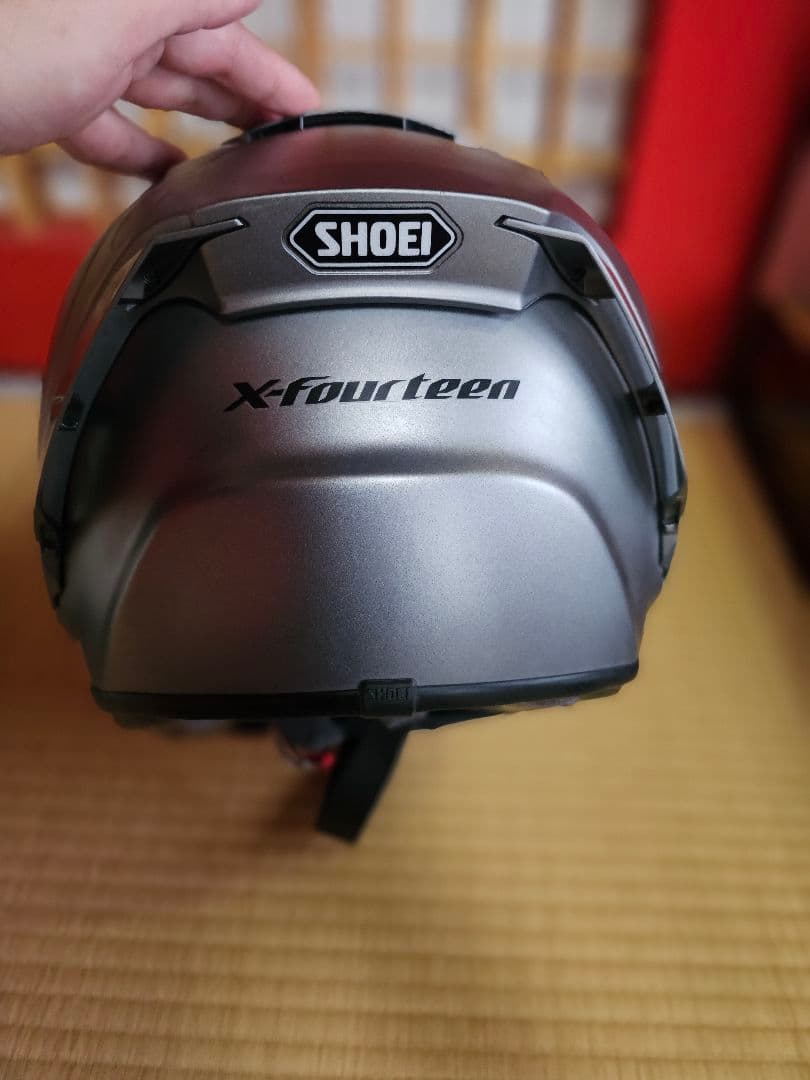 美品！SHOEI X-Fourteen マットディープグレー