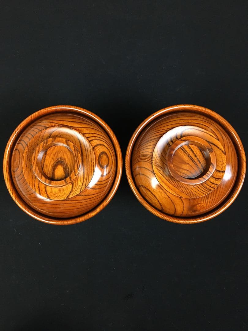 S96日月大名椀 2点セット 田中重希作 汁椀 共箱