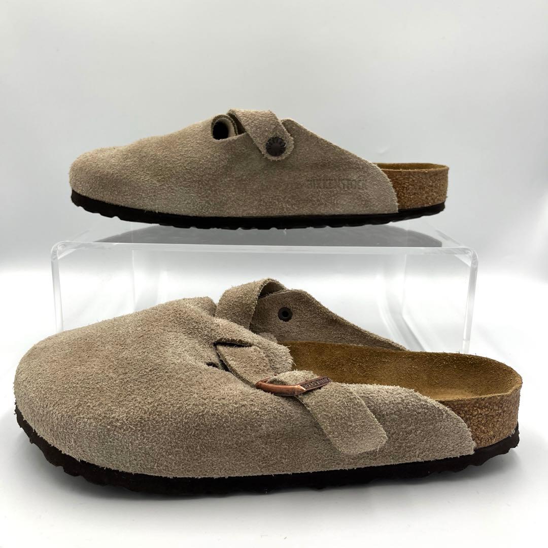 美品40BIRKENSTOCK ボストン トープ サンダルレギュラー幅