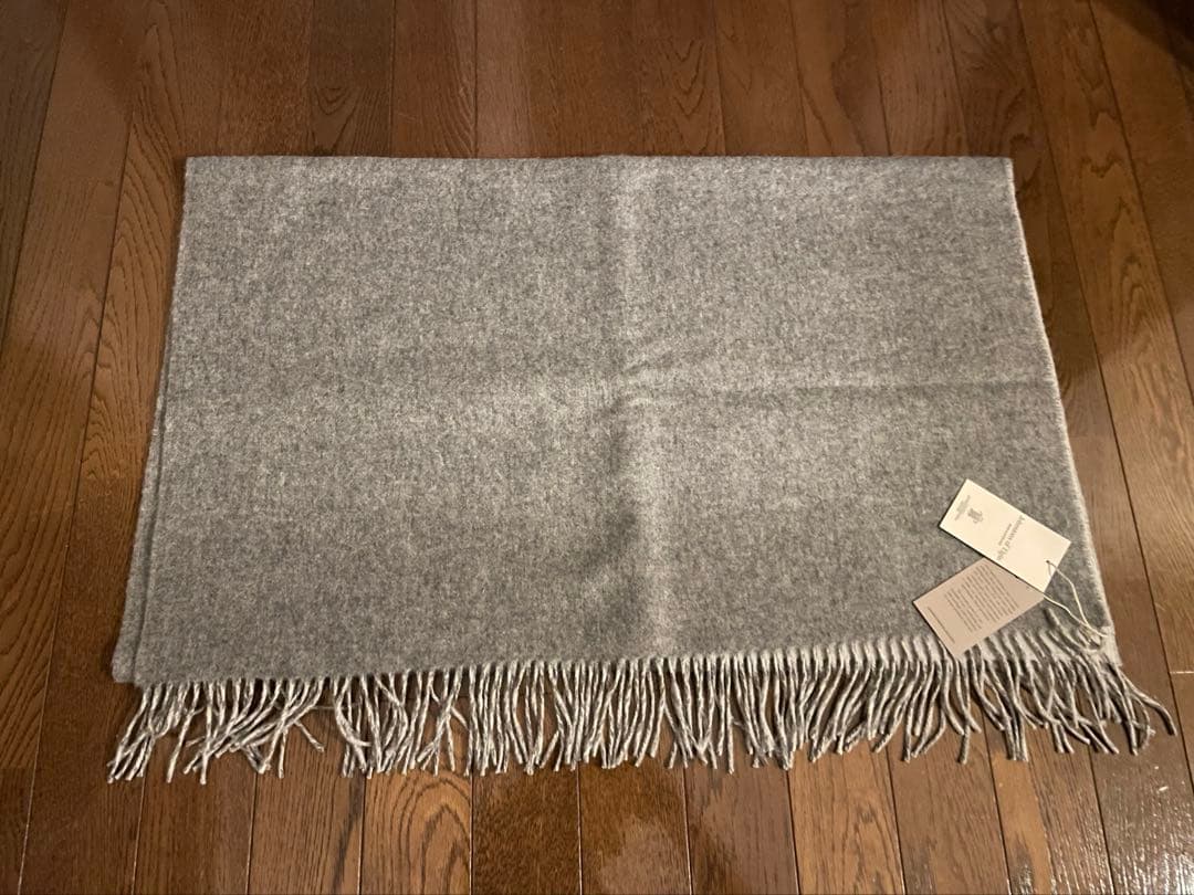 Johnstons of Elgin ストール(グレー)