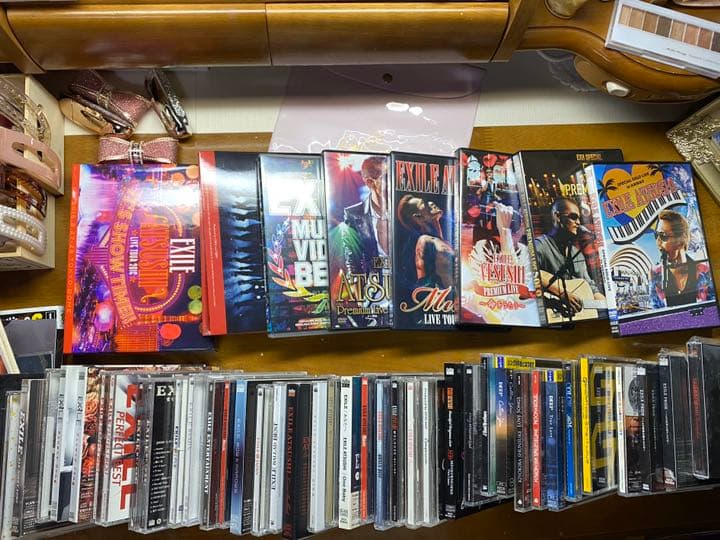 新品未使用含む　正規EXILE DVD CD 限定グッズオルゴールなどまとめ売り