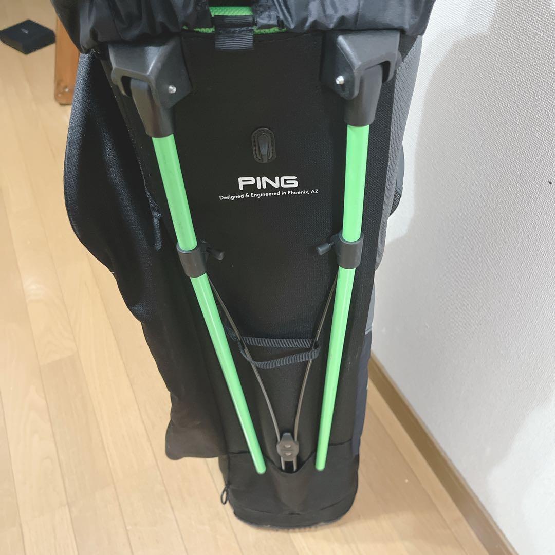 K318 美品 PING ピン ジュニア用 キャディバッグ