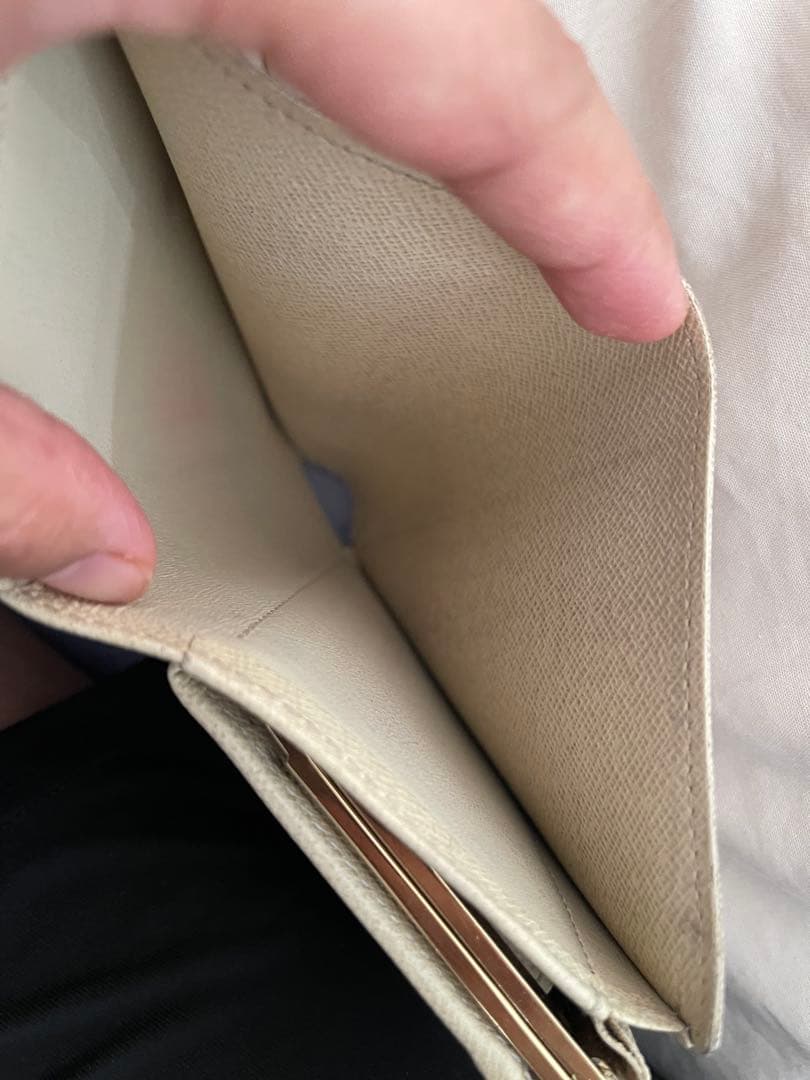 Louis Vuitton ダミエ・エベヌ 二つ折り財布