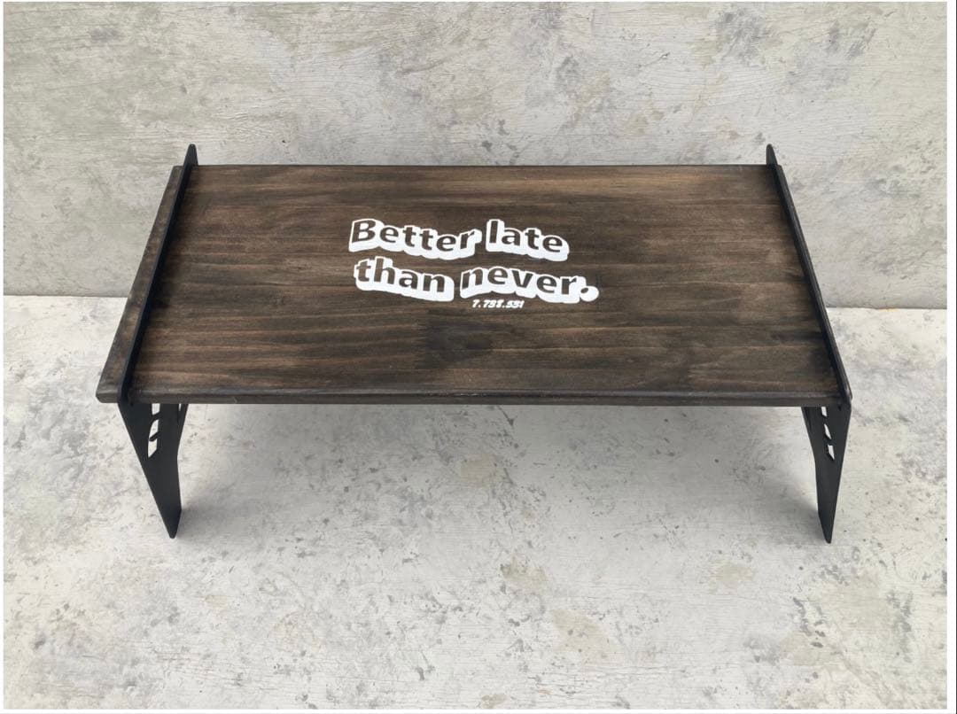 新品‼️有料バッグ付き‼️TETSUZAN✨差し込みテーブル　low