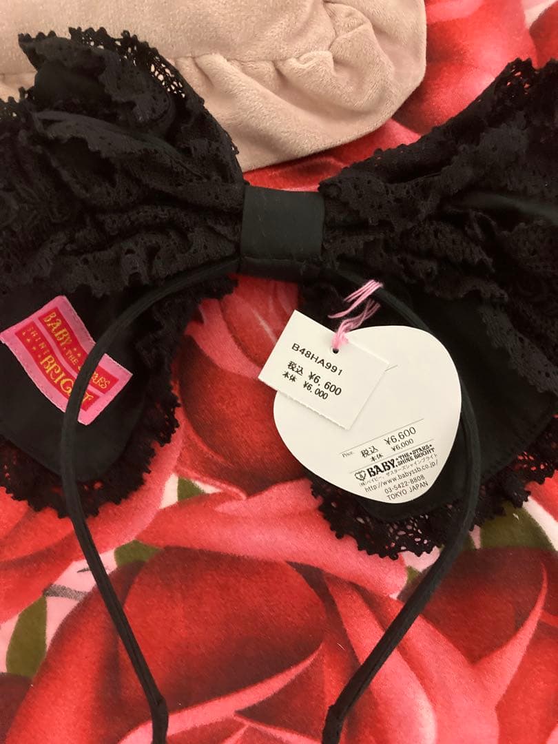 Romantic Dream Rose カチューシャ ブラック