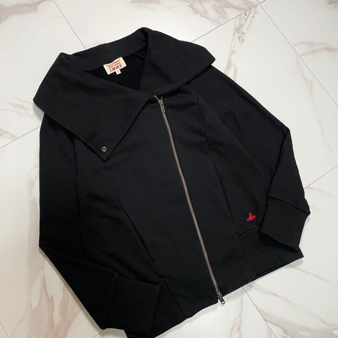 VivienneWestwood 変形ショールカラーブルゾン オーブ刺繍2way