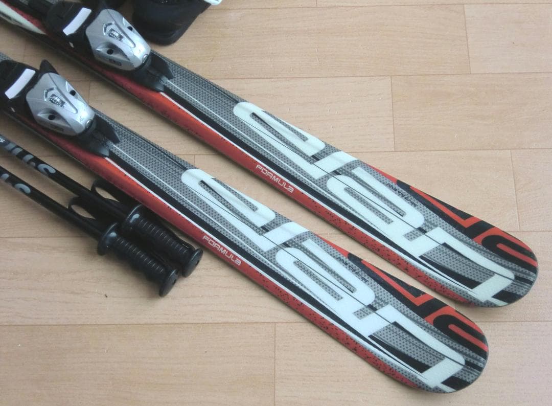 ■■1月限定■送料無料■ジュニア用スキーセット■板140靴24.5■WAX済■■