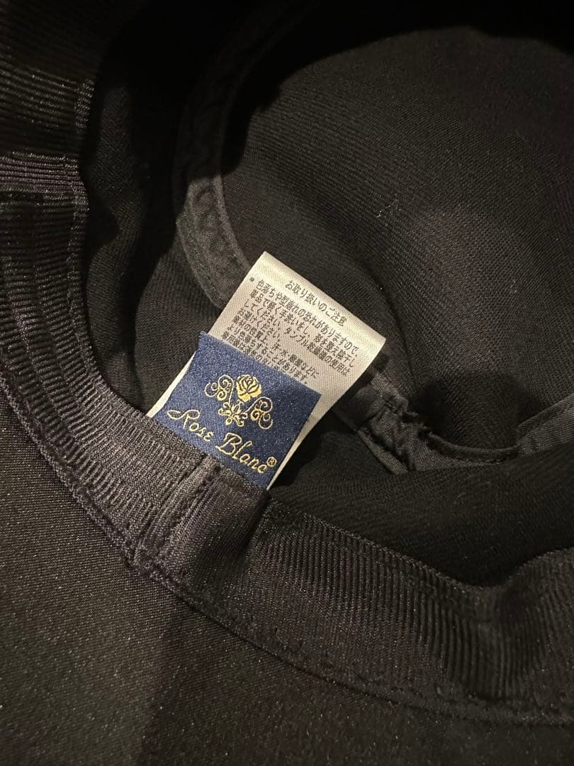 ロサブラン　バケットハット　シャンブレーブラック　Sサイズ　ハットクリップ付き