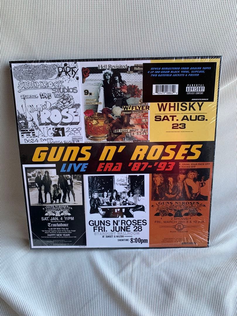 Guns N' Roses Live Era '87-'93 未開封アナログ
