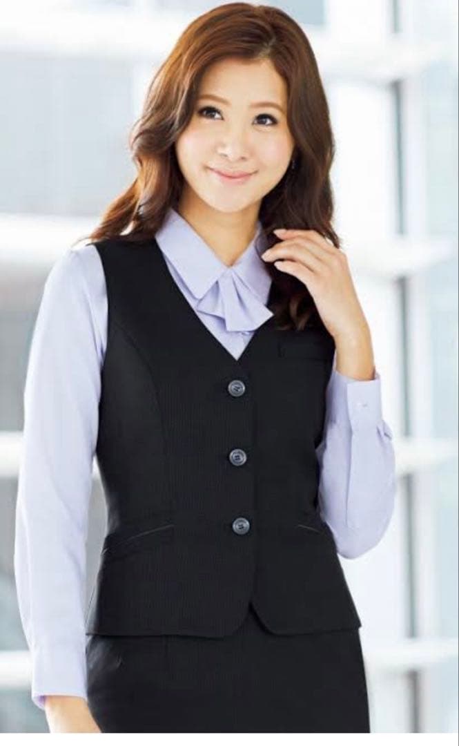 ボンマックス事務服　ジャケット13 号　ベスト11号　スカート13号