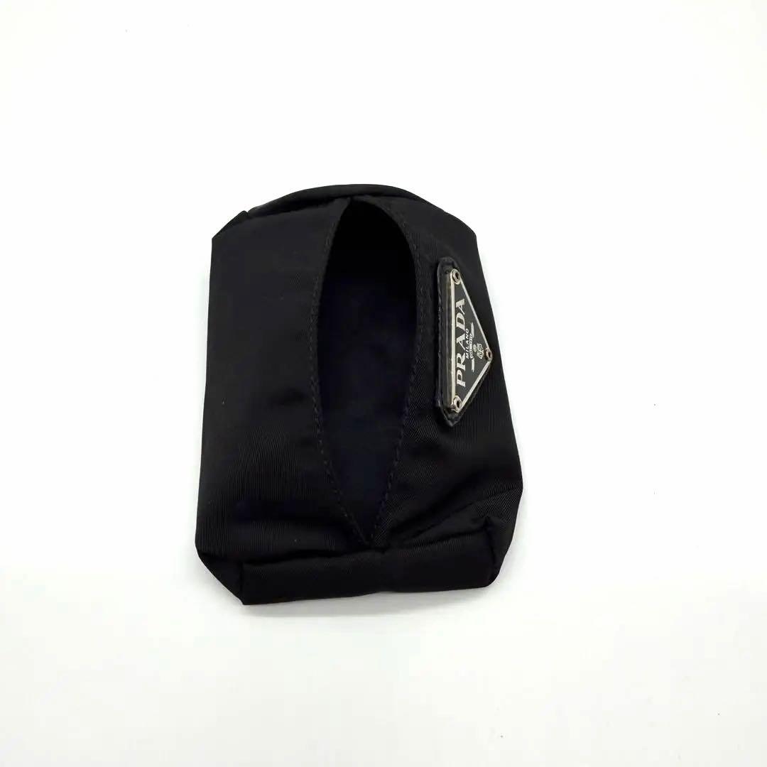 小物 PRADA tissue case Blacknylon