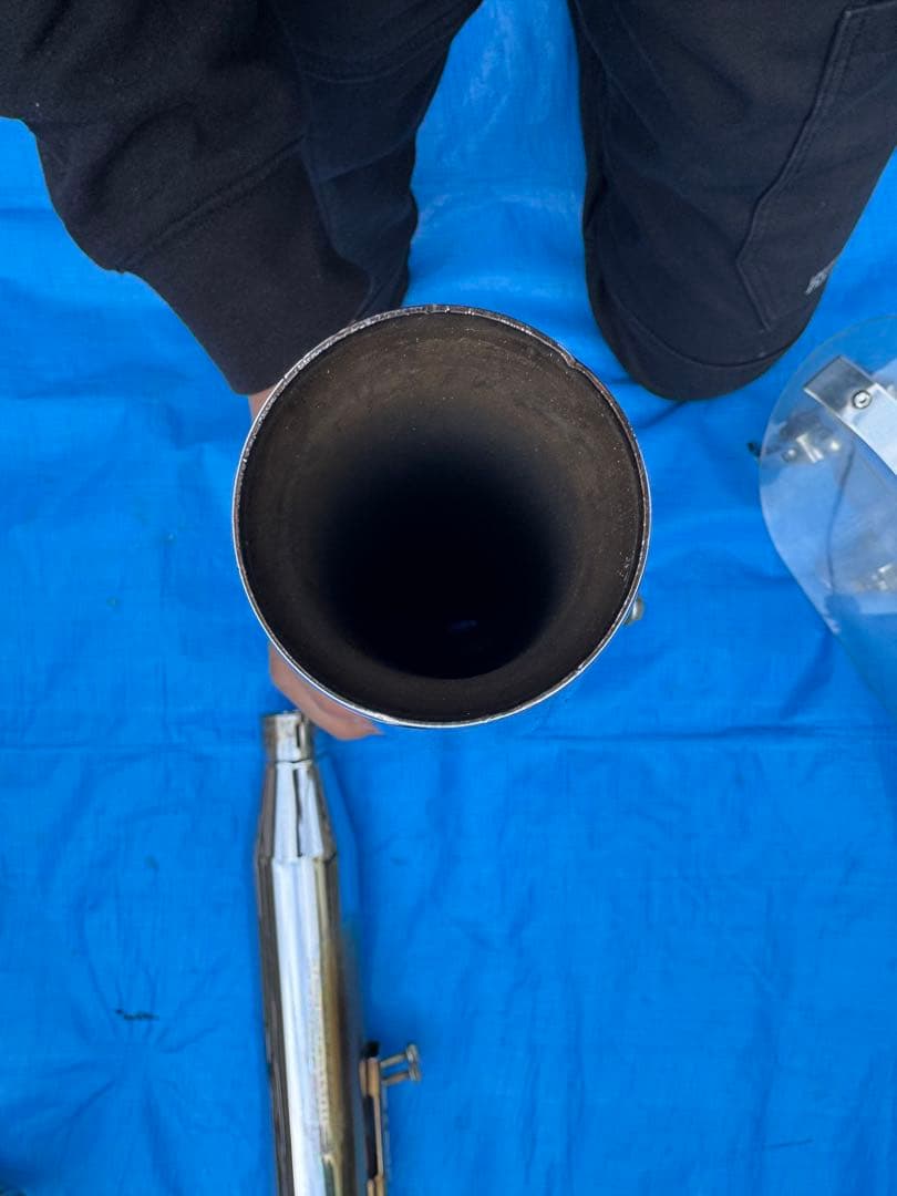 g*e様 ハーレーダビットソン 北米純正マフラー ダイナ FXDLローライダー