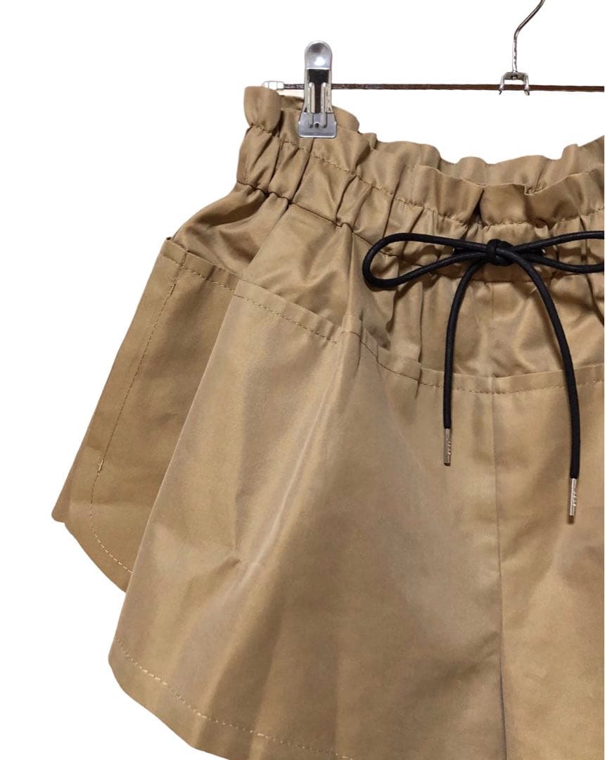 ✨美品✨24ss✨sacai✨Cotton Gabardine Shorts