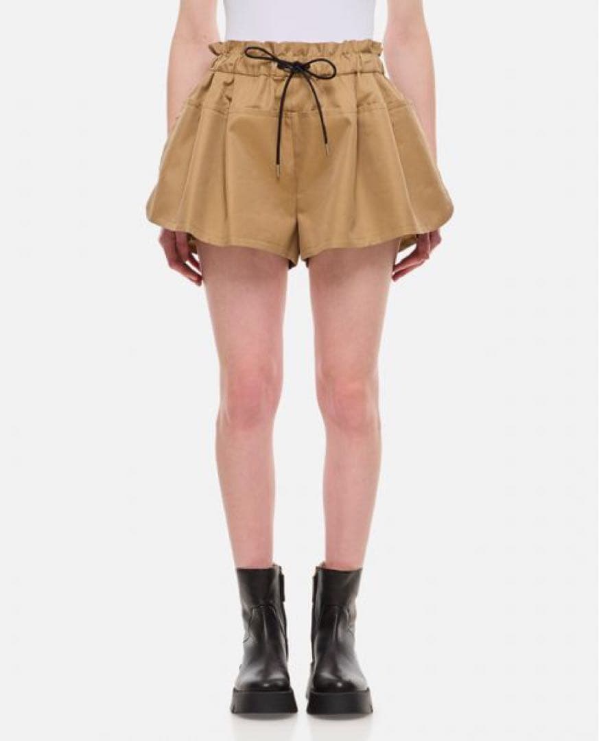 ✨美品✨24ss✨sacai✨Cotton Gabardine Shorts
