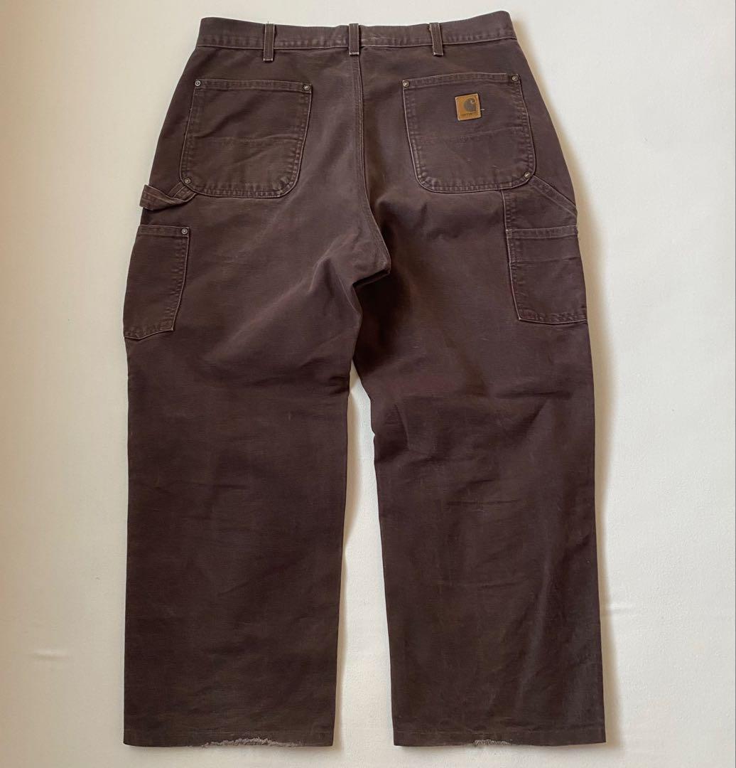 90s 2000s ビンテージ カーハート ダブルニー ダック ブラウン レア