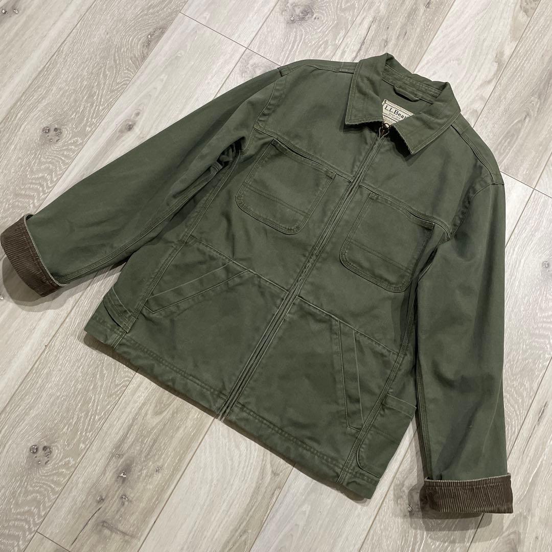 L.L.Bean ハンティングジャケット カバーオール ダックジャケット S