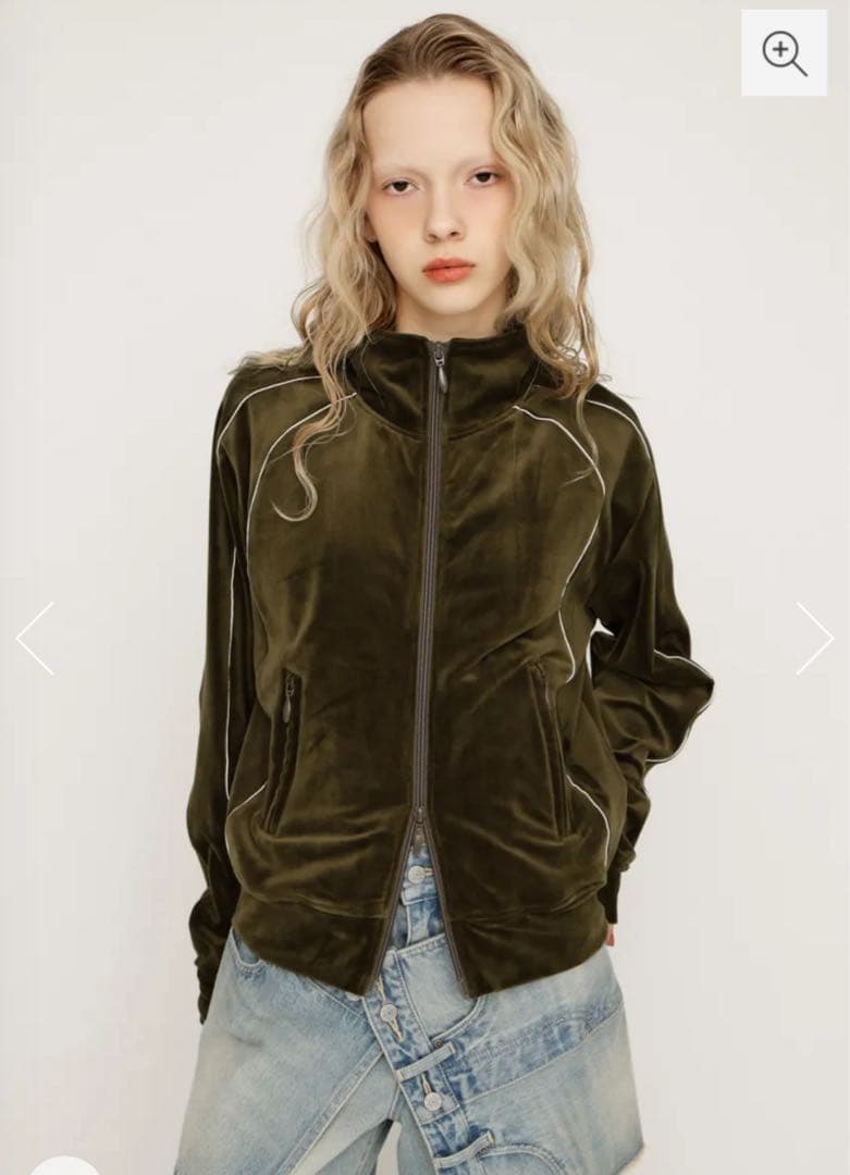 SLY VELOUR TRACK ジャケット