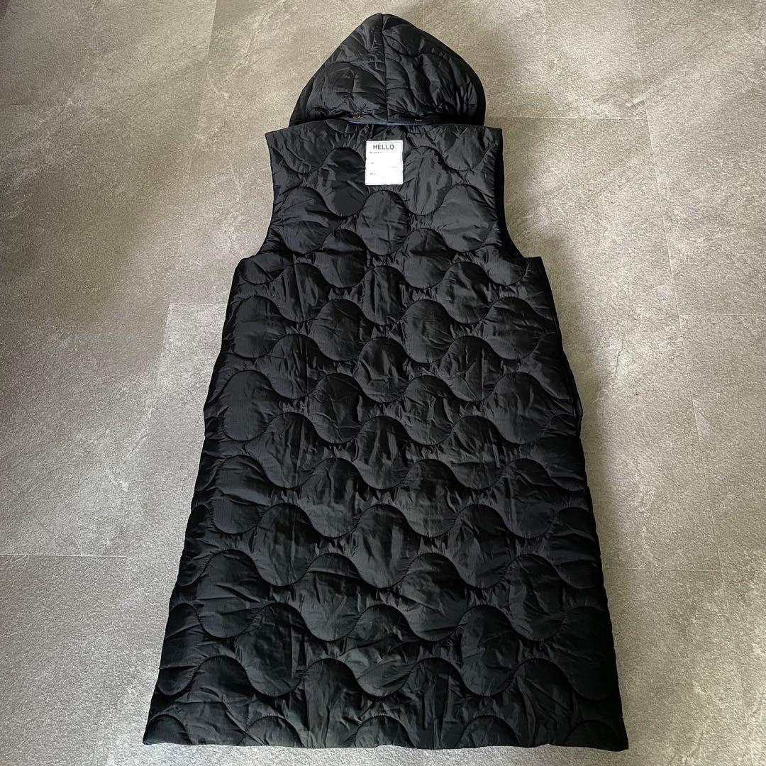 美品★マディソンブルー　キルティング　ベスト　ロング　中綿　リバーシブル　1