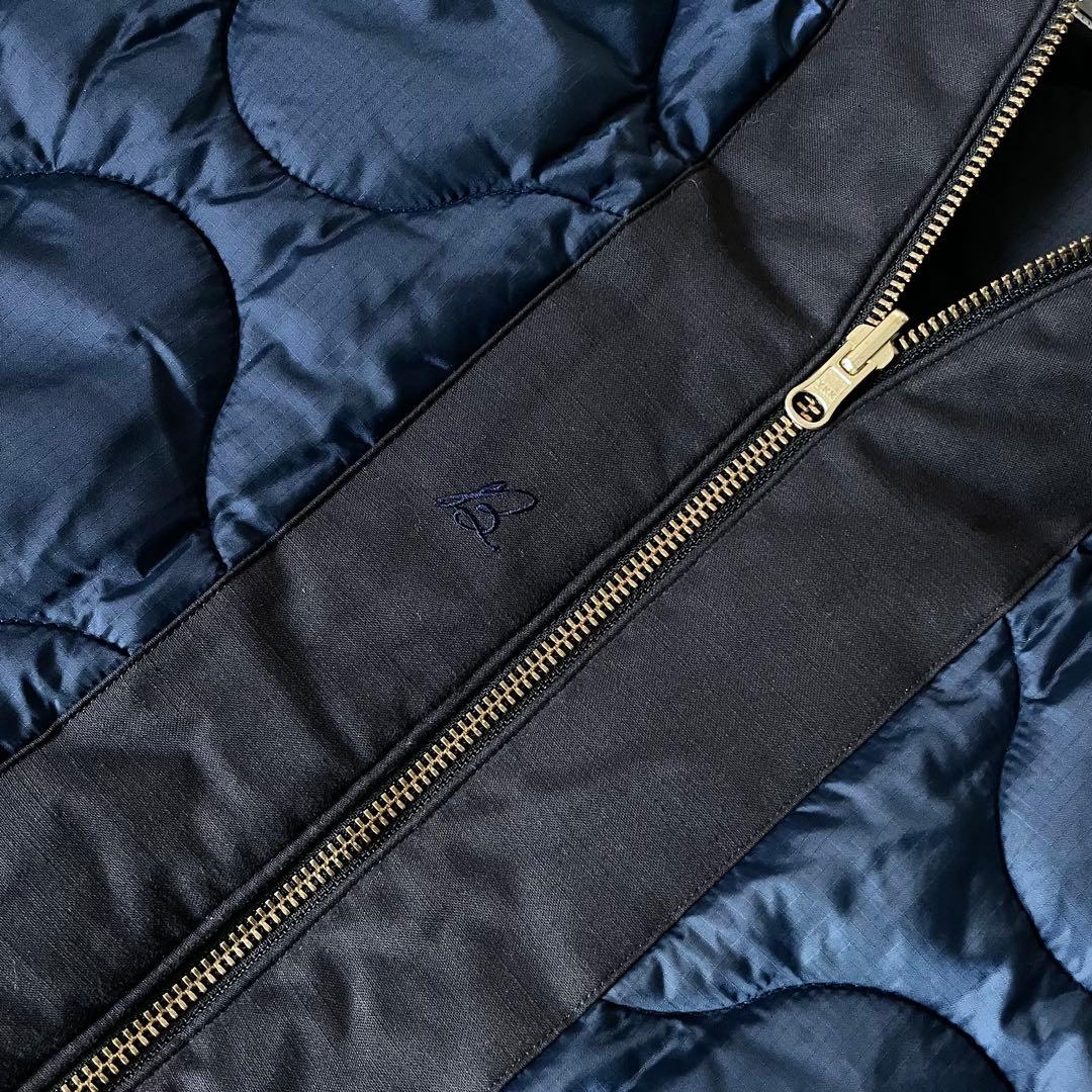 美品★マディソンブルー　キルティング　ベスト　ロング　中綿　リバーシブル　1