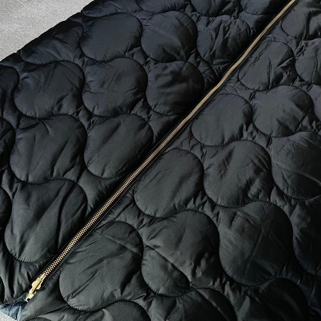 美品★マディソンブルー　キルティング　ベスト　ロング　中綿　リバーシブル　1