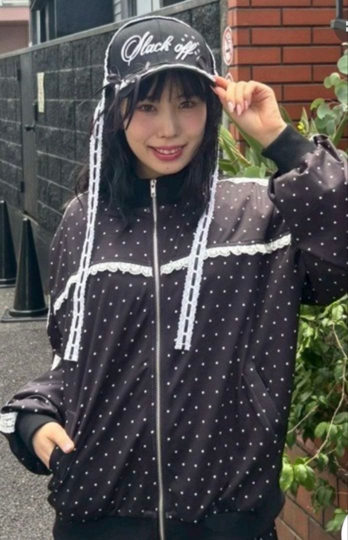 Candy Stripper TINY DOT JERSEY ブルゾン