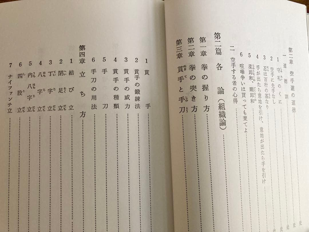 空手道大宝鑑　遠山寛賢　田中幹夫　karatedo daihoukan