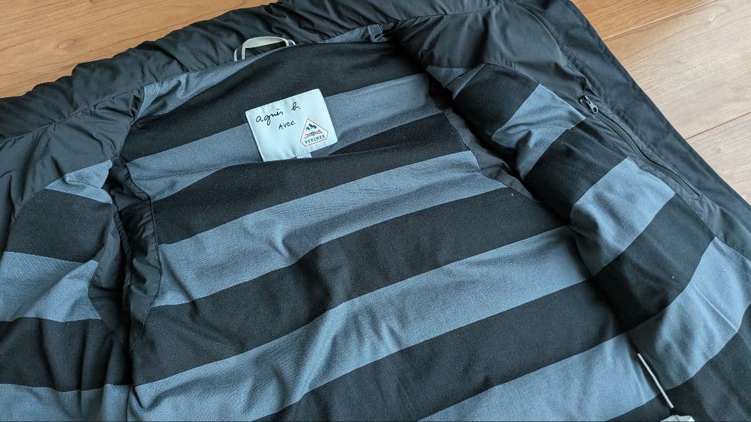 PYRENEX ダウンベスト ブラック XS