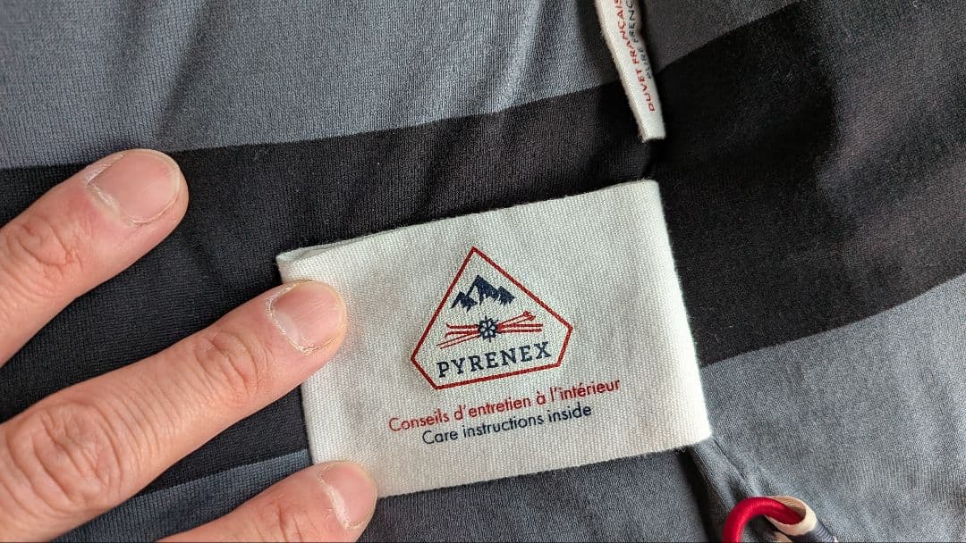 PYRENEX ダウンベスト ブラック XS