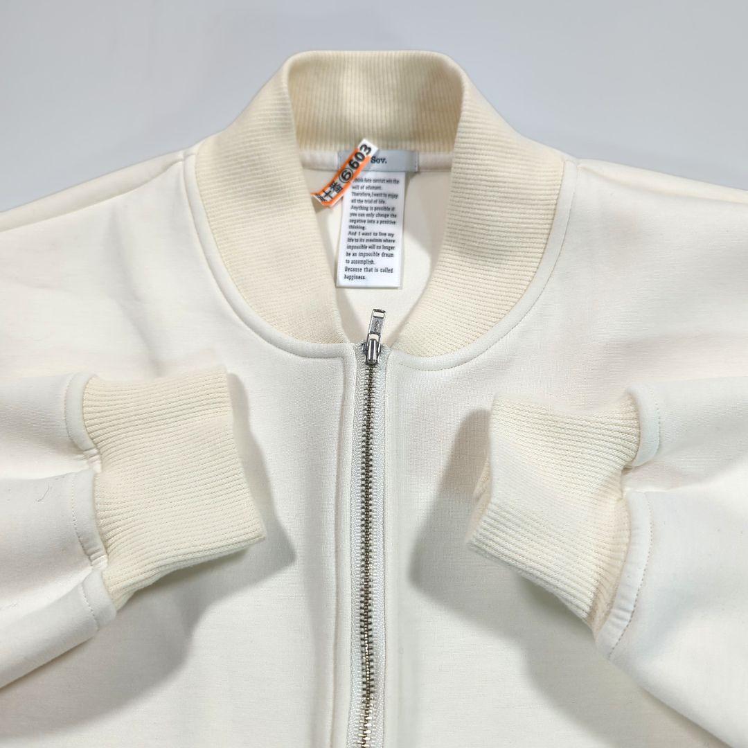 25新作 Sov. ダブスタ NOモノフィラフリルブルゾン F アウター