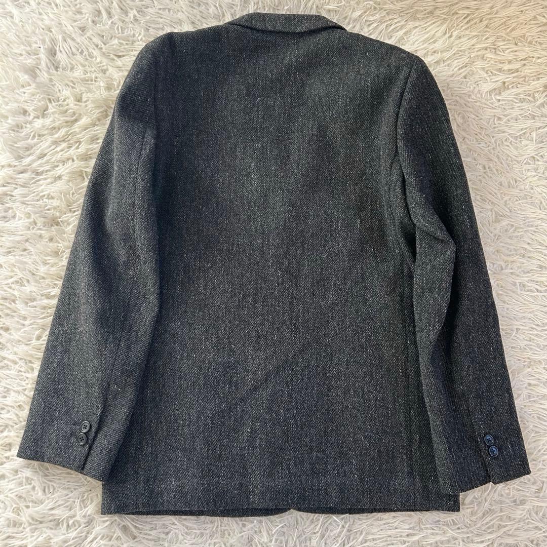 極美品　MARGARET HOWELL ツイード　テーラードジャケット　グレー
