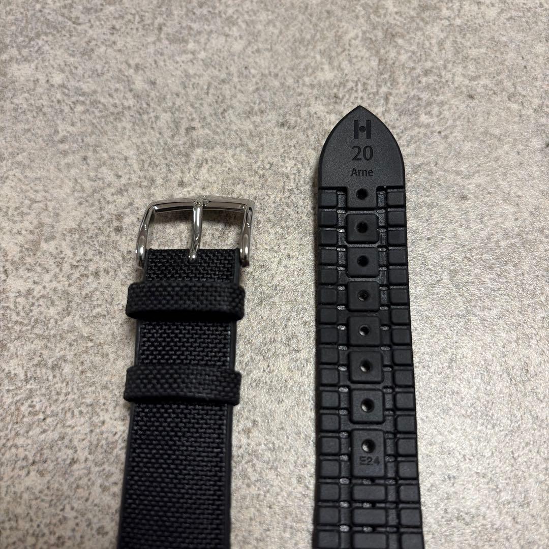 【2本セット】HIRSCH 腕時計 ベルト アタッチメント幅20mm/18mm