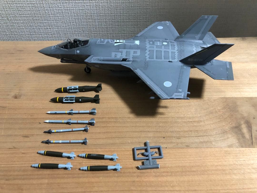 航空自衛隊　F-35A プラモデル