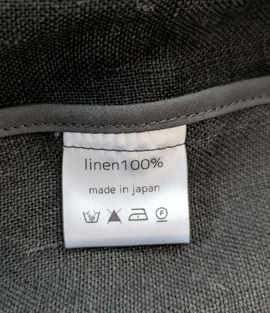 美品【rehellinen】 ♪slow linen Jacket♪BLACK