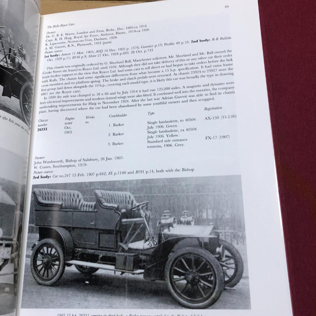 洋書 Edwardian Rolls-Royce