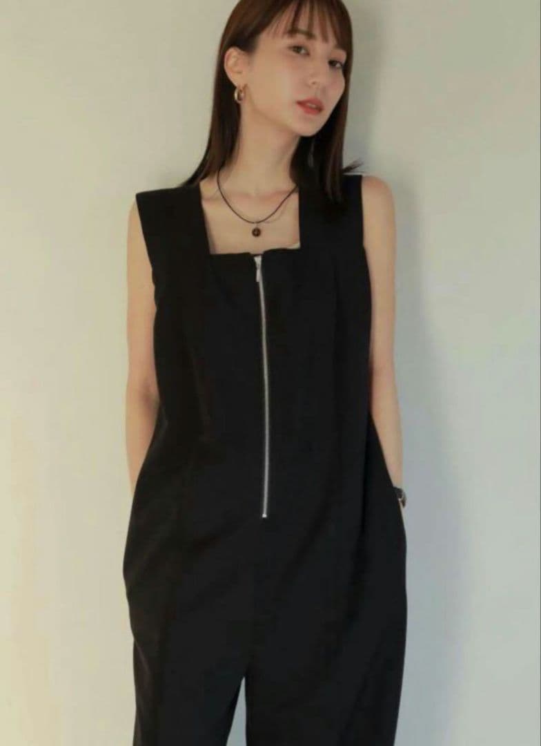 【美品】ローレン　louren zip up jumpsuits