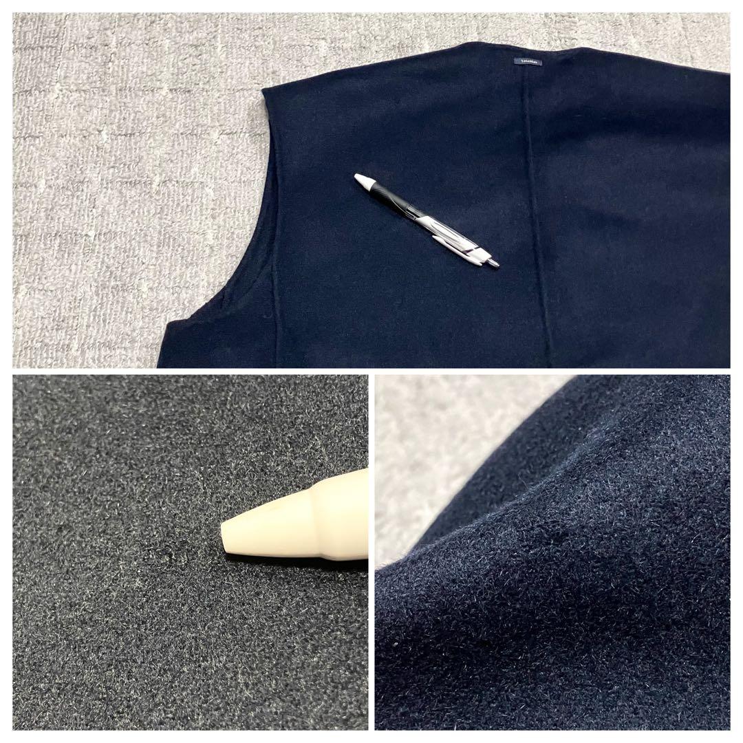 大きいサイズ44！マックスマーラ［クチートアマーノ］アンゴラ混　ロングジレ