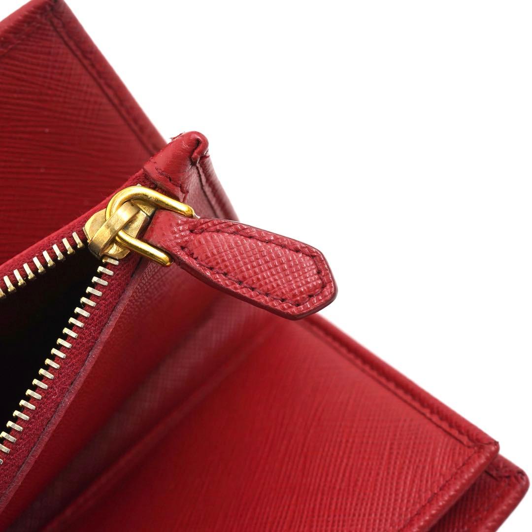 ✨未使用展示品✨　PRADA 長財布　サフィアーノレザー　サフィアーノ　二つ折り