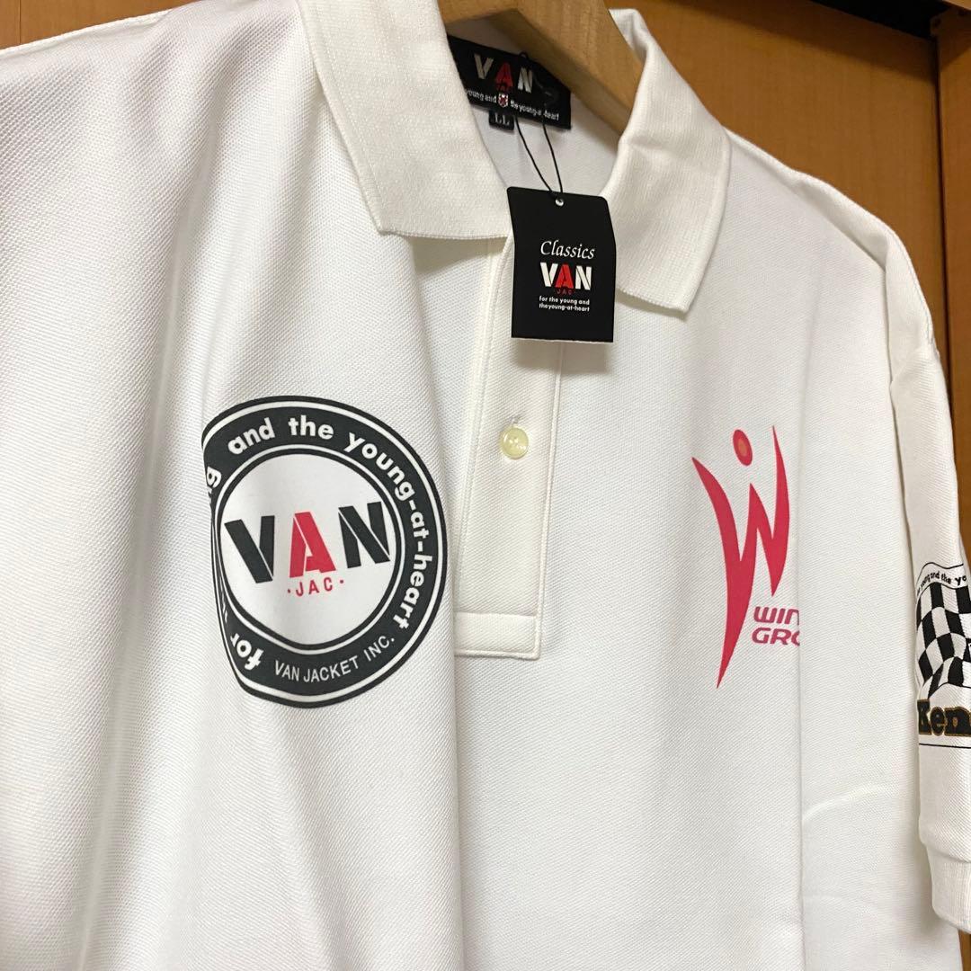 VAN jac ヴァンヂャケット SUZUKIコラボ　ポロシャツ　LL