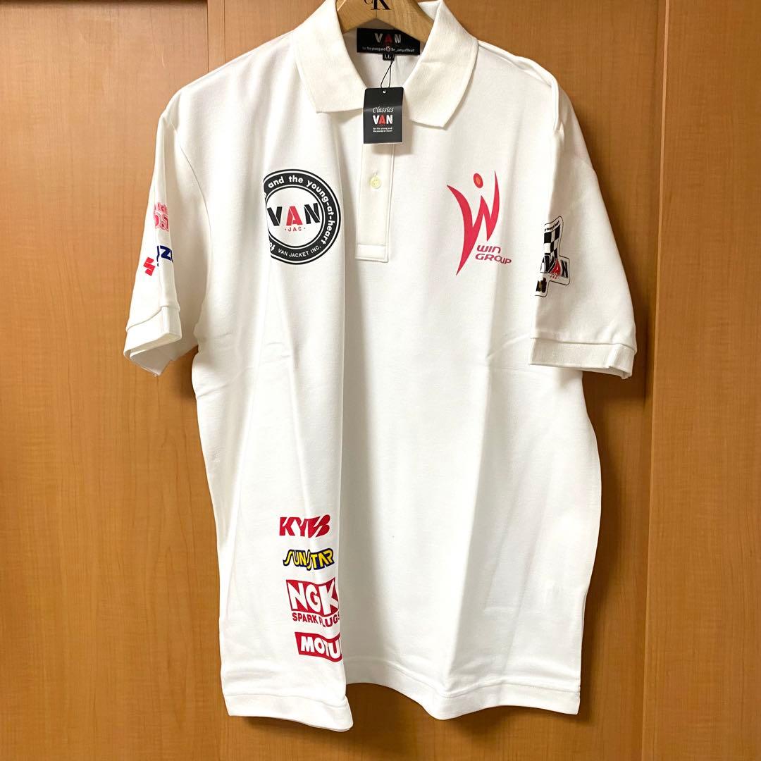 VAN jac ヴァンヂャケット SUZUKIコラボ　ポロシャツ　LL