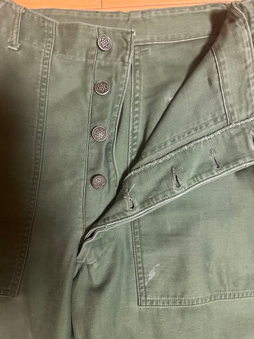 50s usarmy ベイカーパンツ 13スター サテン地