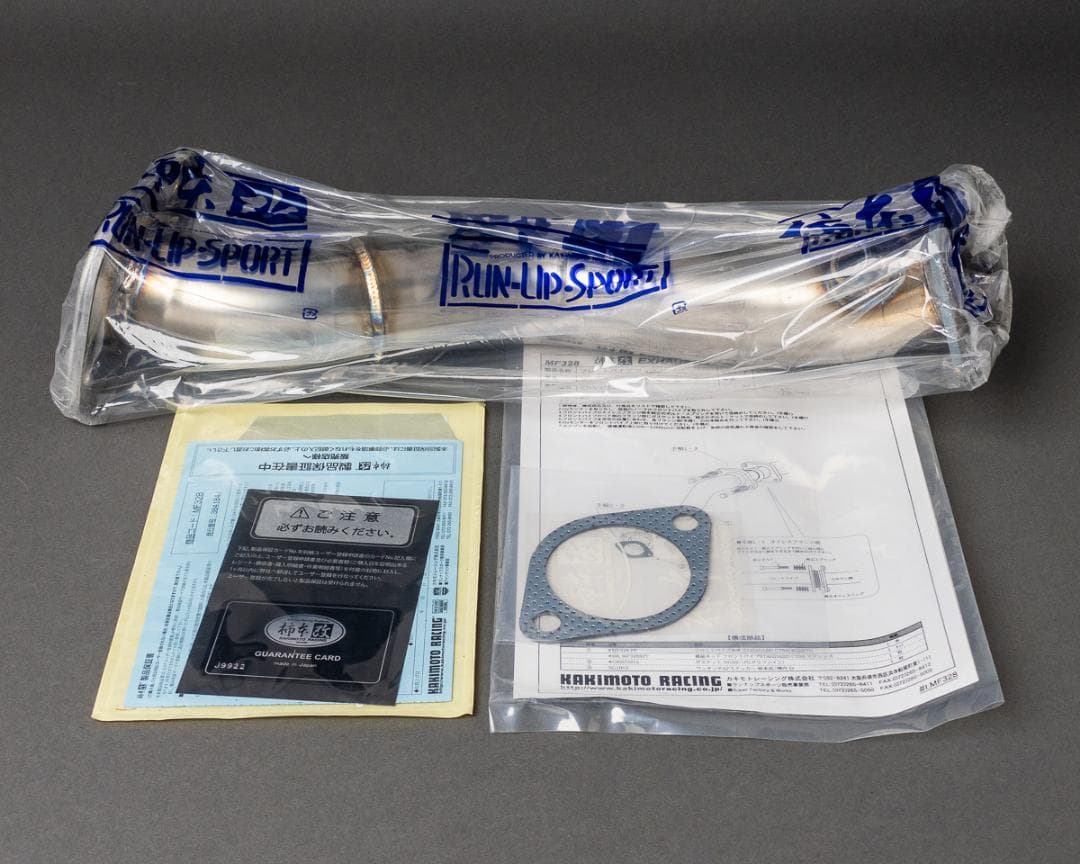 柿本改 フロントパイプ ランサーエボリューション X CZ4A ランエボ10