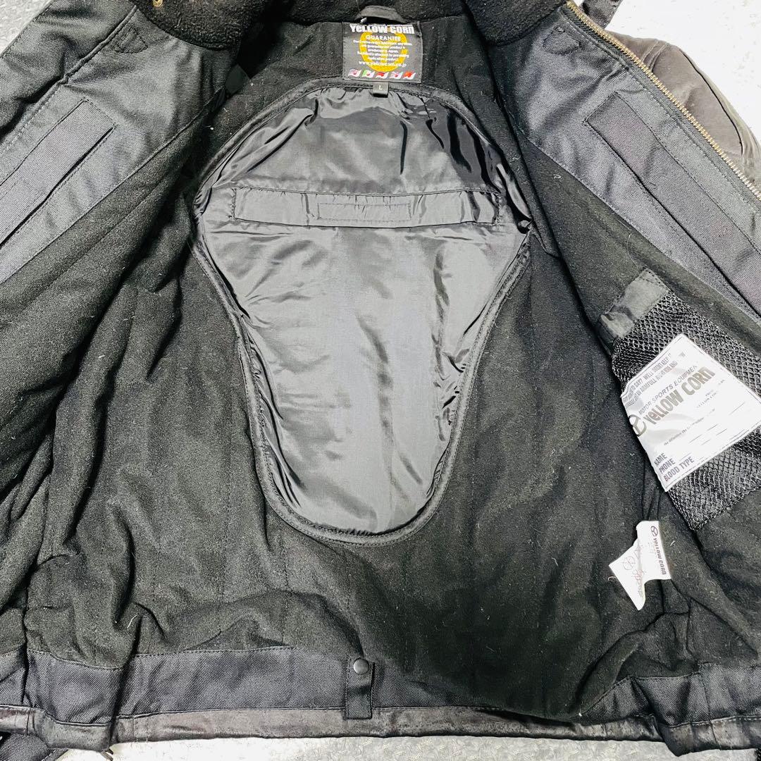 超希少✨YeLLOW CORN レザージャケット ベスト 3way バイカー　L