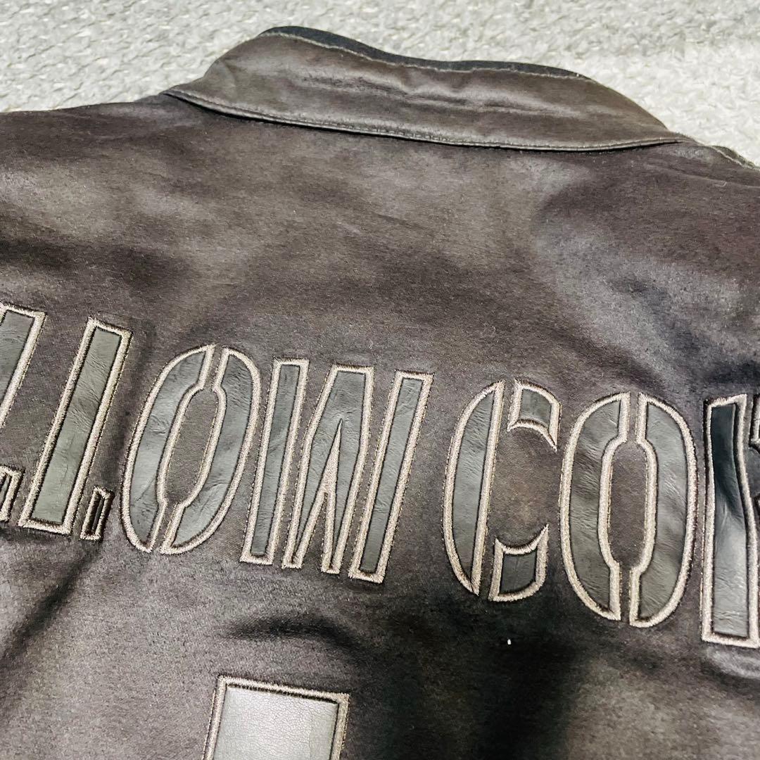 超希少✨YeLLOW CORN レザージャケット ベスト 3way バイカー　L