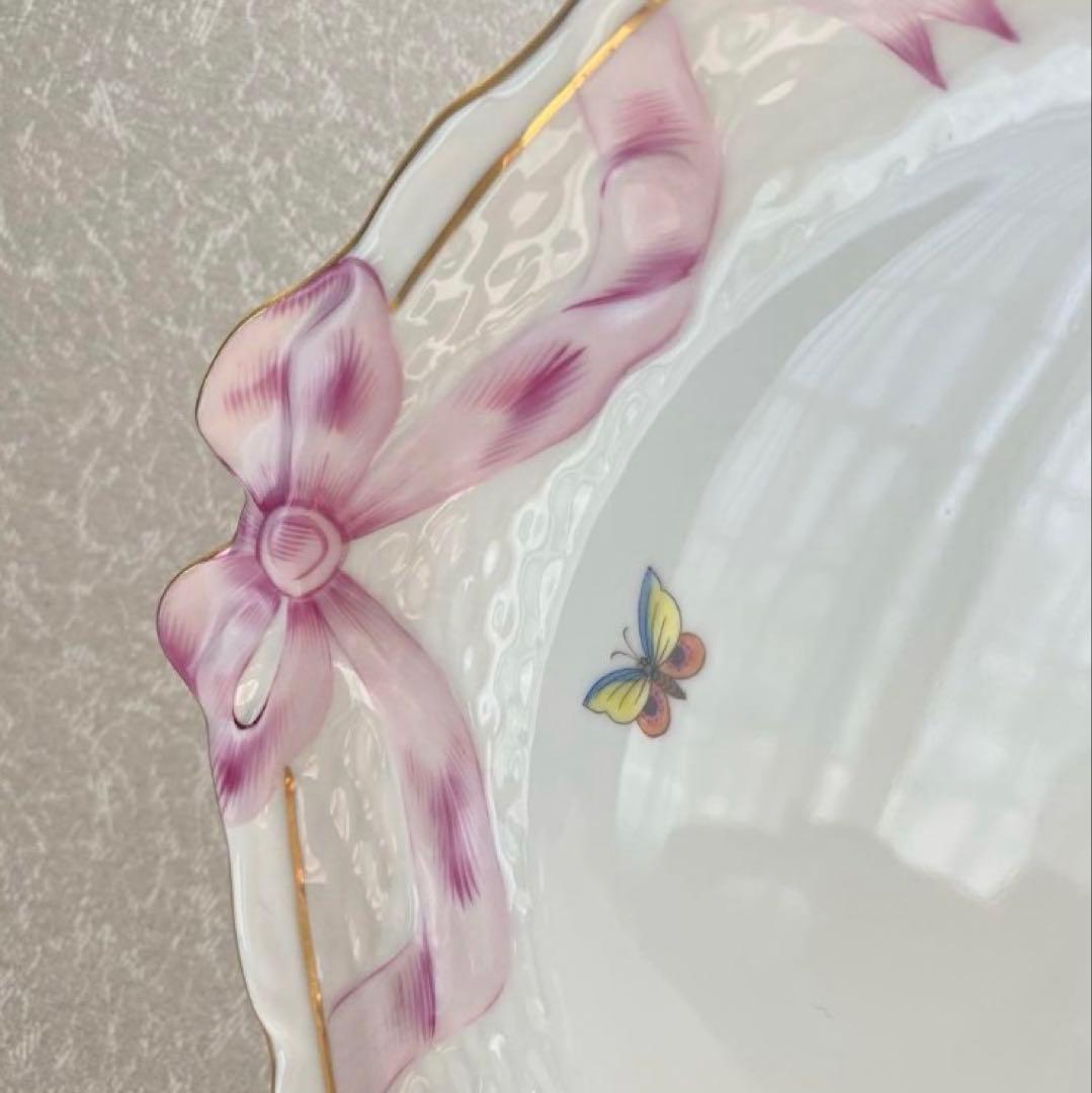 ヘレンド ロスチャイルドバード パーティトレイ 大皿 40cm