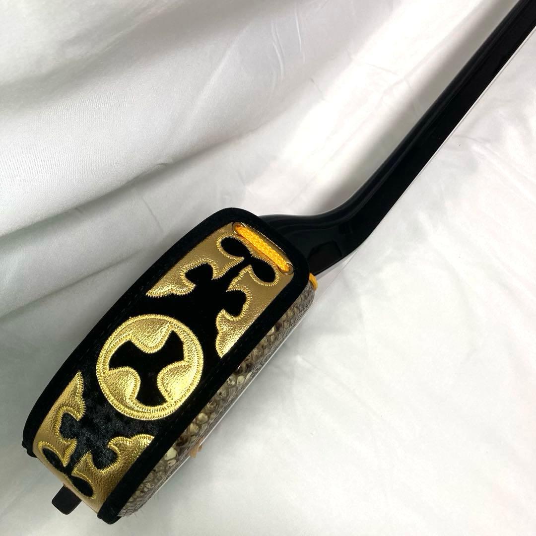 三線 沖縄 本蛇革 蛇革 蛇皮 ケース 付属品 和楽器 初心者 中級者