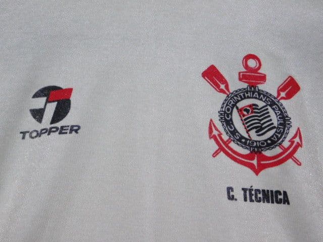 クラブ支給品　1987年 コリンチャンスヘッドコーチシャツ　C. TÉCNICA
