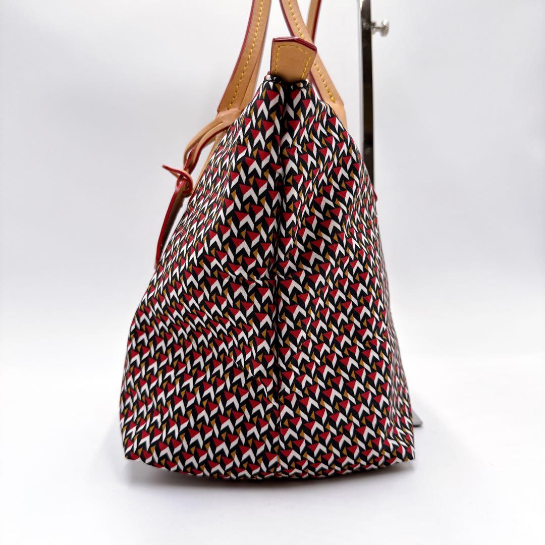 ロベルタピエリ TATAMI トートバッグ 人気 タタミ柄 レザー×ナイロン