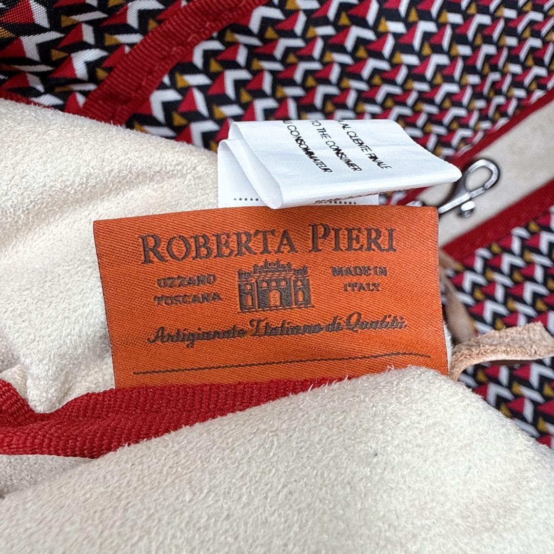 ロベルタピエリ TATAMI トートバッグ 人気 タタミ柄 レザー×ナイロン